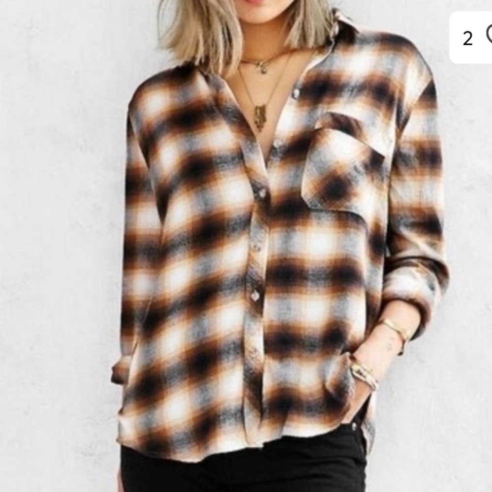BDG Brown Flannel